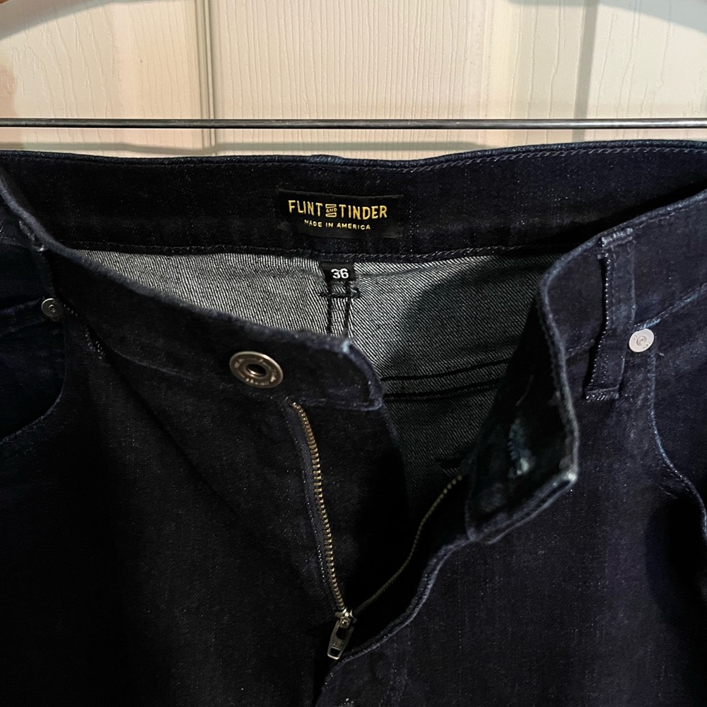 Flint and Tinder Men's Slim Straight Jeans - Midnight Blue